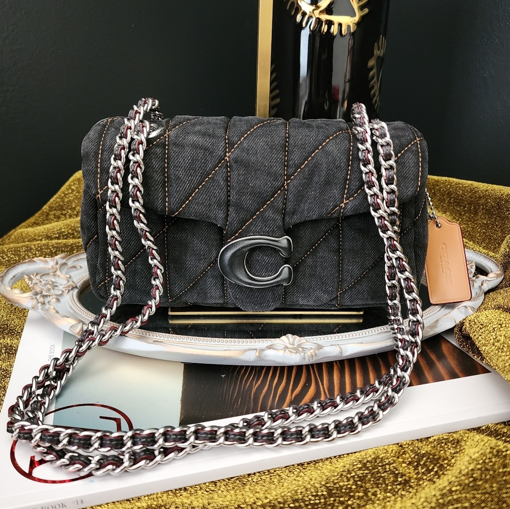 Coach Denim Tabby 2 Way Bag - Picture 16 of 16